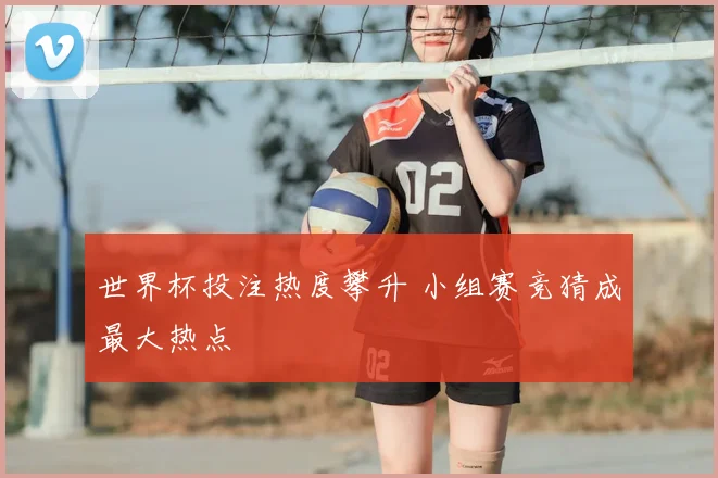 世界杯投注热度攀升 小组赛竞猜成最大热点